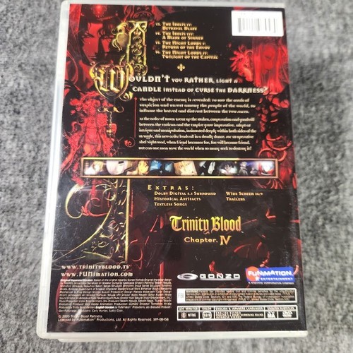 Trinity Blood Complete Series 1-5 Collectors Edition 6 With Booklet and Cards - Picture 10 of 22