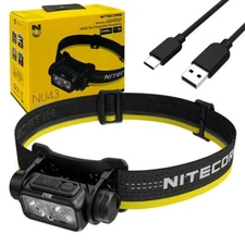 Nitecore NU43 Lighweight rechargeable headlamp - 1400 Lumens