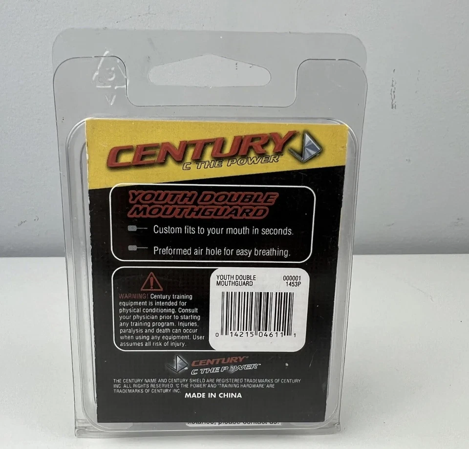 Protector bucal doble juvenil protector de goma protector de dientes broca de ebullición fútbol, boxeo Foto 3 de 3
