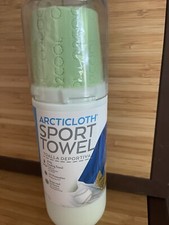 O2COOL ArctiCloth Sport Cooling Towel Green