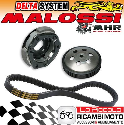 FRIZIONE E CAMPANA DELTA SYSTEM CINGHIA MALOSSI MBK BOOSTER