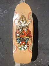 BDS Griffin Phoenix Skulls Skateboard Deck Bulldog Skates Wes Humpston Dogtown