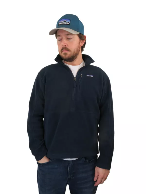 patagonia classic synchilla fleece marsupial pullover coat jacket