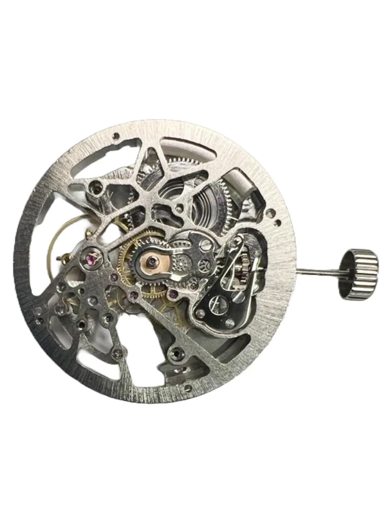 Automatic Skeleton Chinese Watch Movement G3265 3Hands Overall
