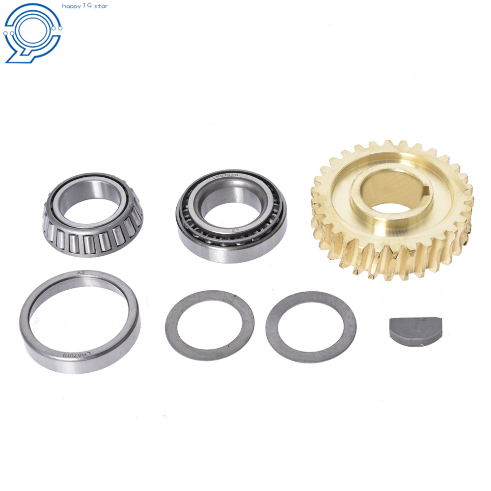 KIT FOR TROYBILT HORSE TILLER WORM GEAR GW11527 BEARINGS, RACES