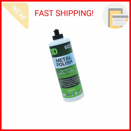 3D Metal Polish - Heavy Duty Multi Purpose Polish, Cleaner, Restorer and Protect