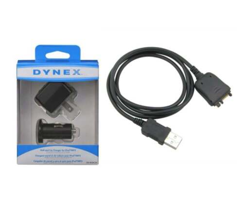 USB Sync Charger Cable + Wall + Car for Palm Tungsten TX E2 T5 & LifeDrive PDA - Afbeelding 1 van 1