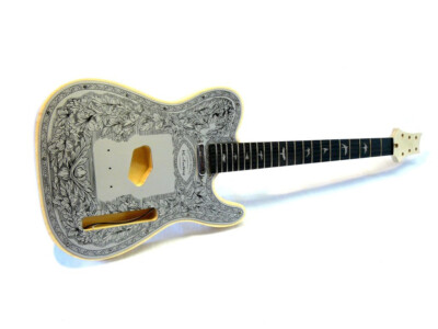 E-Gitarren-Bausatz / Guitar Kit ML-Factory  MLT Alu Top /Bird Inlays