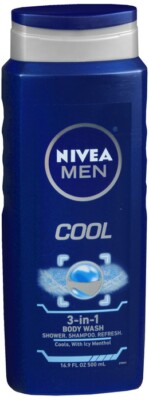 NIVEA MEN COOL 3IN1 WASH 16.9OZ