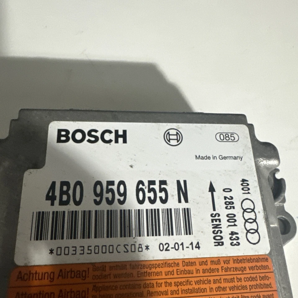 2002 03 04 AUDI A6 CONTROL MODULE 4B0959655N OEM G1279 - Imagem 2 de 4