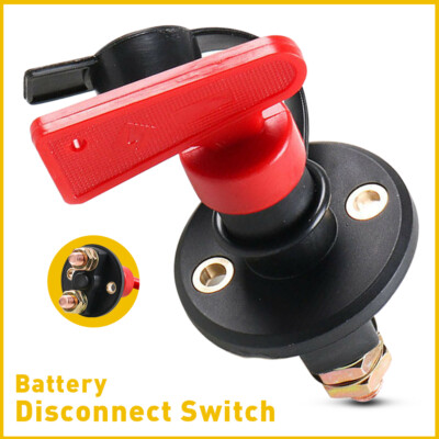 Master Battery Quick Disconnect Power Cut Shut Off Switch 12V 24V Universal