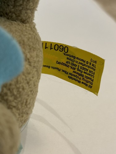 Hanna Barbera The Yogi Bear Show Cindy Bear 7" Plush Stuffed Animal Toy Figure - Picture 8 of 8