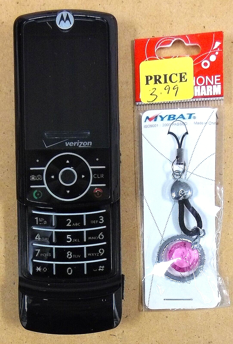 Motorola RIZR Z6tv - Black and Gray ( Verizon ) Super Rare VCast