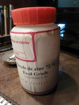 Oxyde De Zinc En Poudre - 1 Kg, Fabriqué En France | Produit Neutre Pour Cosmétique, Pharmacie, Industrie