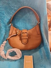 michael kors mid shoulder purse/cross body mid shoulder new