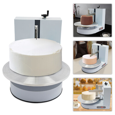 4-16'' Electric Cake Decorating and Coating Machine Laser Scale 0-320rpm