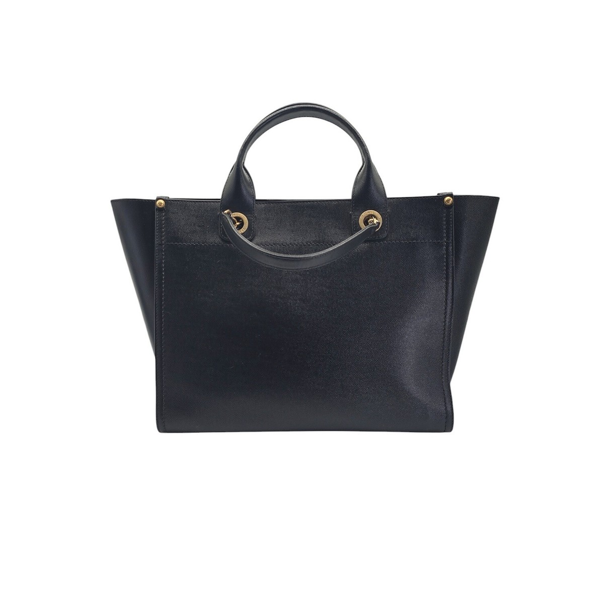 Chanel Small Black Caviar Studded Deauville Tote | eBay