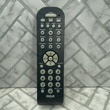 RCA RCR3273 Three Device Universal Remote Clean Tested  Works SEE VIDEO