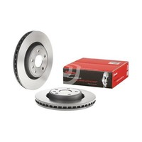 2X Brembo Bremsscheiben 350Mm InnenbelÜFtet Vorne Passend FÜR Jeep Grand