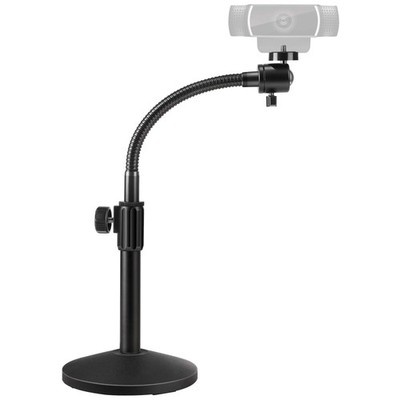 Puroma Webcam Stand Goose-Neck Mount Stand Upgraded Desktop Stand for Logitec...