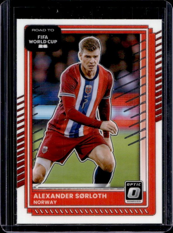 2025-26 Panini Donruss Road to FIFA World Cup 26' Alexander Sorloth Optic #169