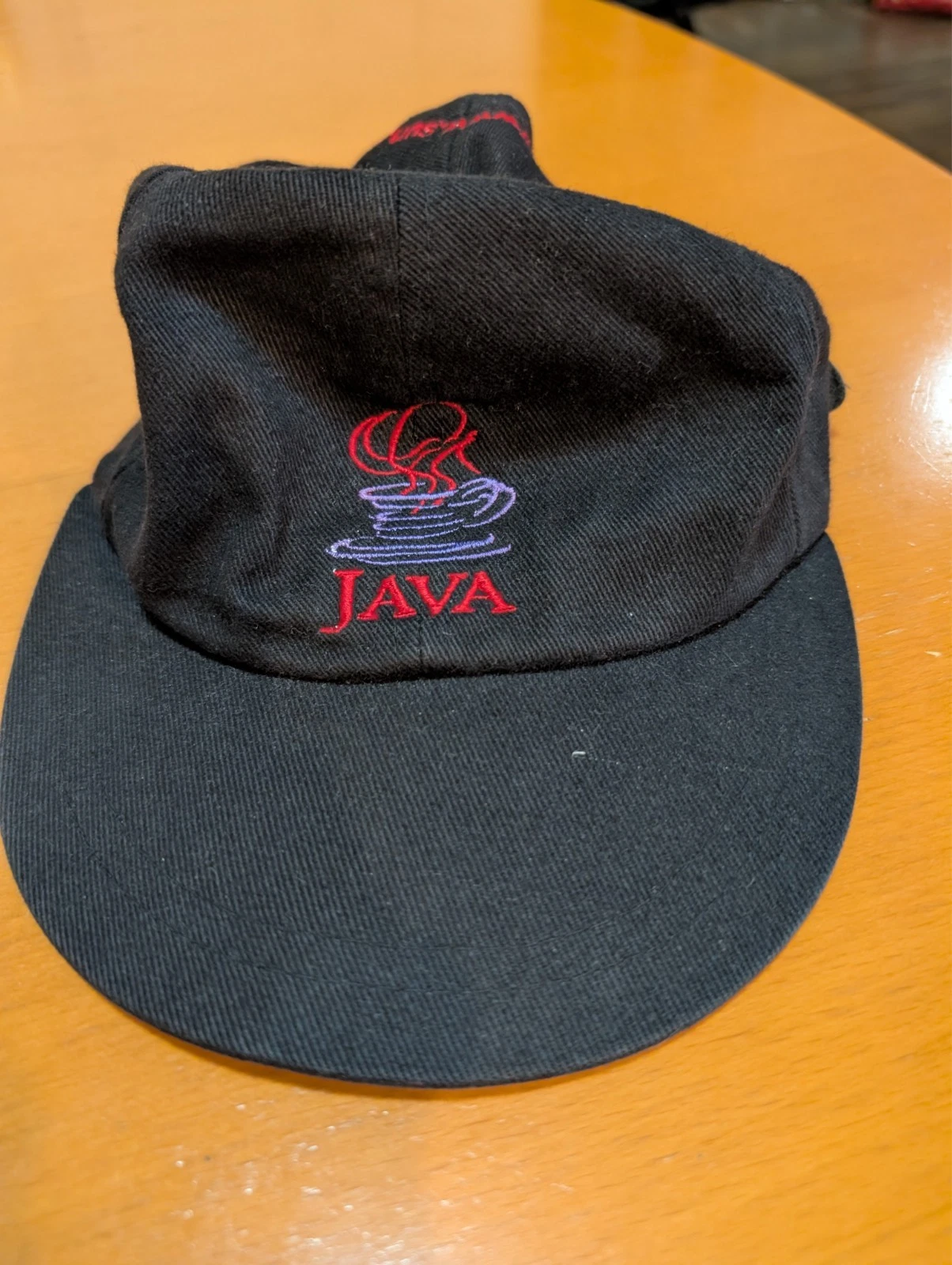 Vintage 90s JavaOne Developer Conference Strapback Hat KProducts Tech Cap Sun