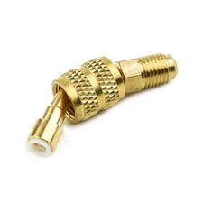 R410a R134a Charging Vacuum Port Adapter Brass Converter For Mini Split System