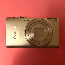 Canon PowerShot ELPH 360 HS 20.2MP 12x Zoom Wi-Fi Compact Camera Silver