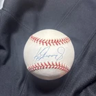 Ken Griffey Jr. Autographed Baseball with ball case no coa
