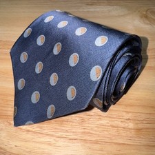 Vintage EUC Paco Rabanne Paris Tie Foulard Necktie Made In USA of Italian Silk
