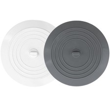 V-TOP Bathtub Drain Stopper 2 Pack 5 inches Silicone Tub Stopper Shower Drain...
