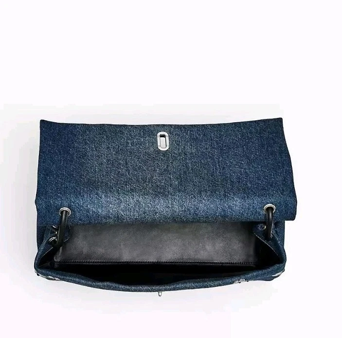 BOLSO DOBLE GRANDE NUEVO CON ETIQUETAS MARC JACOBS THE SEQUIN DAISY DENIM Foto 3 de 4