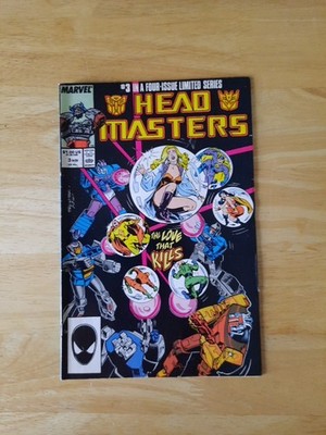 Transformers Headmasters #3 In 4 Issue Limited Series 3 Nov 02086 Book