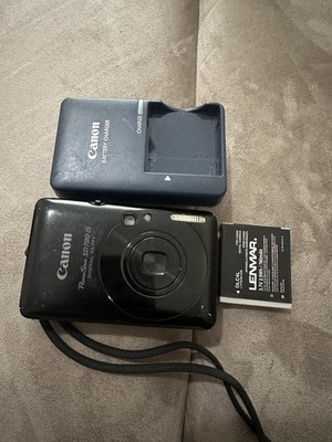 Canon PowerShot SD780 IS  Compact Digital Camera  - Black. Tested!