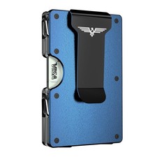 Lenvoten Upgraded Hinged Minimalist Wallet for Men | Slim Metal RFID Blocking...