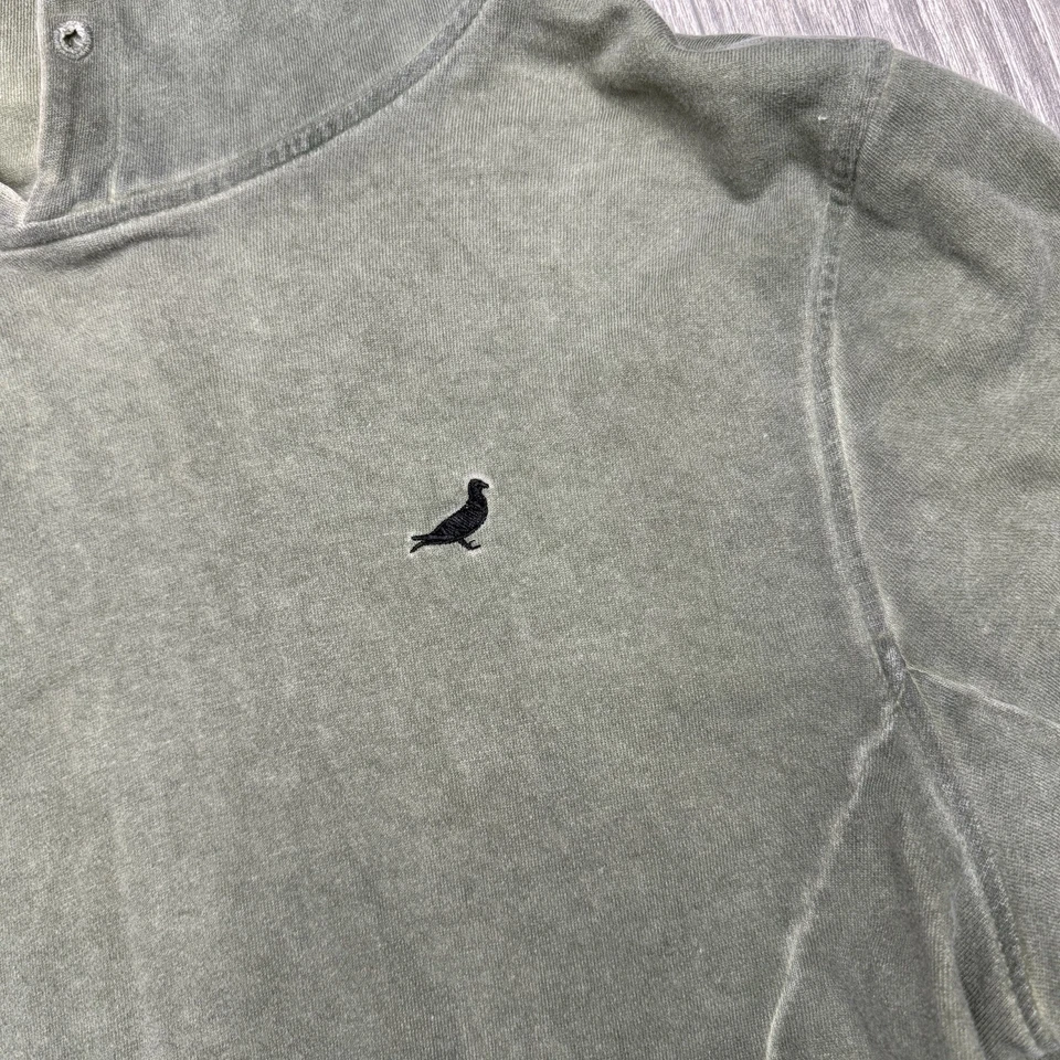 Pulôver com capuz Staple Pigeon manga curta bordado asteca masculino tamanho médio - Imagem 3 de 4