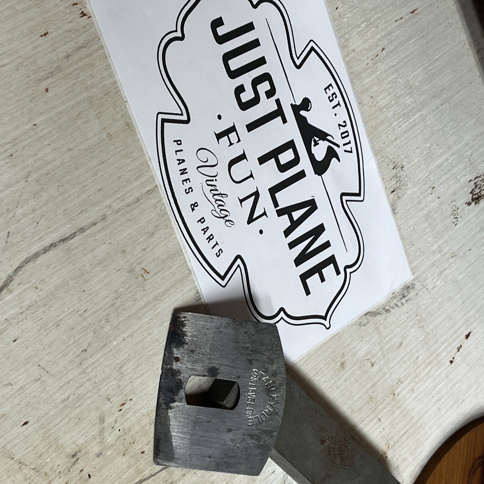 STANLEY Rule & Level Co. Spoke Shave Iron