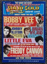 ALL AMERICAN SOLID GOLD ROCK N ROLL SHOW SIGNED THEATRE PROGRAMME TICKET - 2000