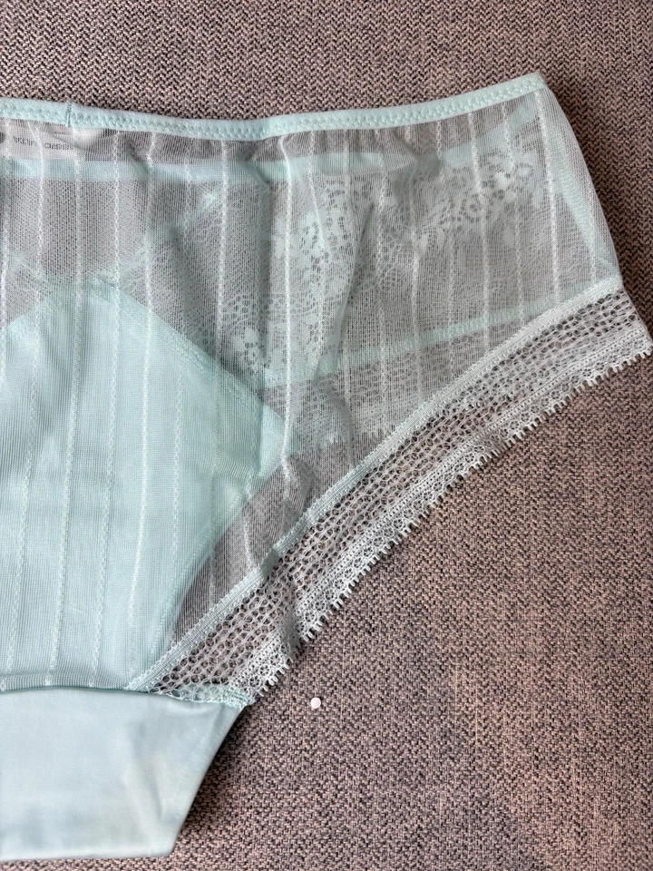 PASSIONATA - BRAGAS DE ENCAJE - TALLA XS - AZUL CLARO Foto 4 de 4