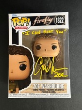 Gina Torres Signed Zoe Washburne Firefly #1822 Funko w/ QUOTE - JSA COA