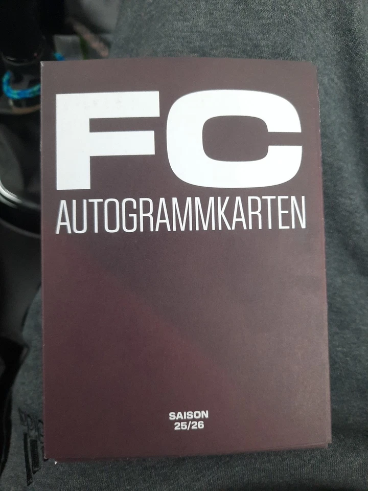1. FC Köln 34 Autogrammkarten 2025/26 zb El Mala + Schuber "BlackFriday Angebot" - Bild 2 von 2