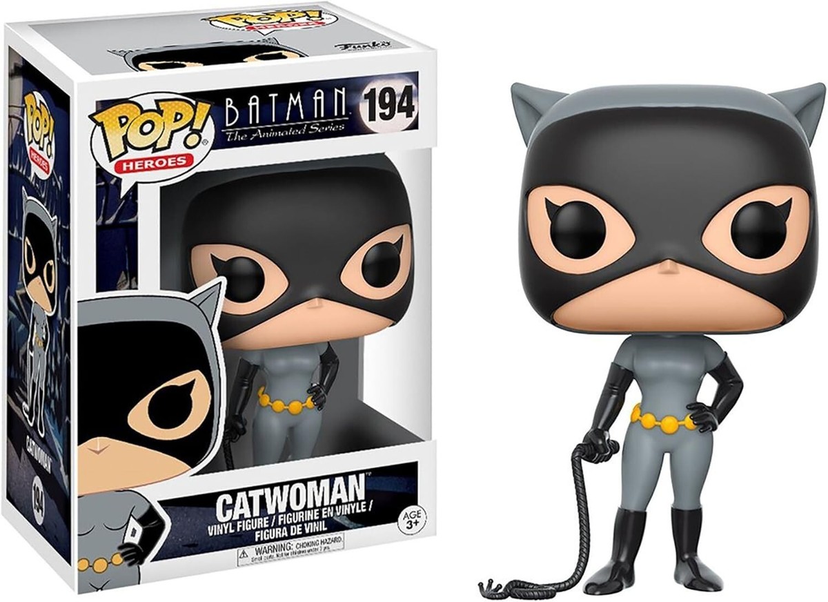 Funko Pop Heroes Animated Batman Catwoman 194 13651 New Mint