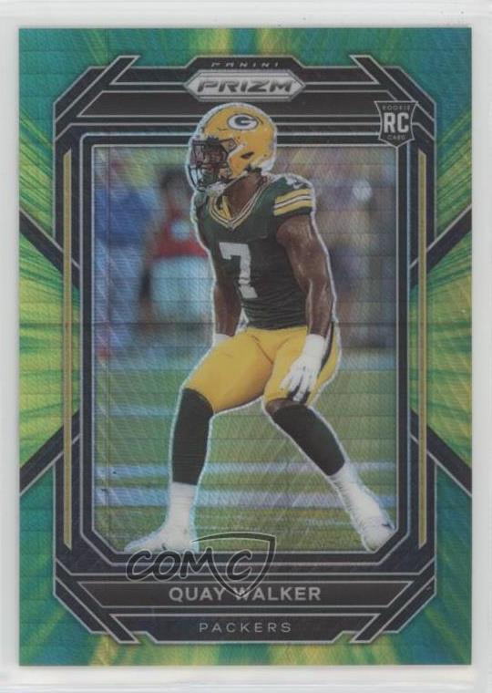 2022 Panini Prizm Rookies Hyper Prizm /175 Quay Walker #373 Rookie RC