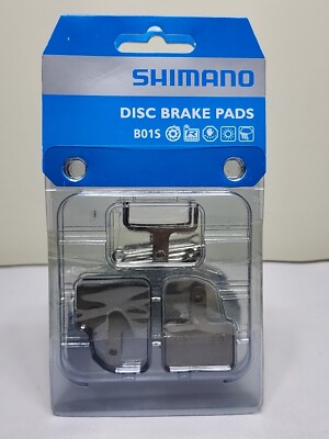 Shimano B01S Resin Disc Bicycle Brake Pads with Spring & Pins 