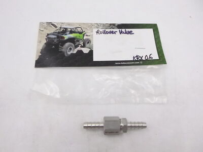 Full Access UTV KRX06 Rollover Valve Fuel Tank Vent 1/4NPT For XRX XRX4