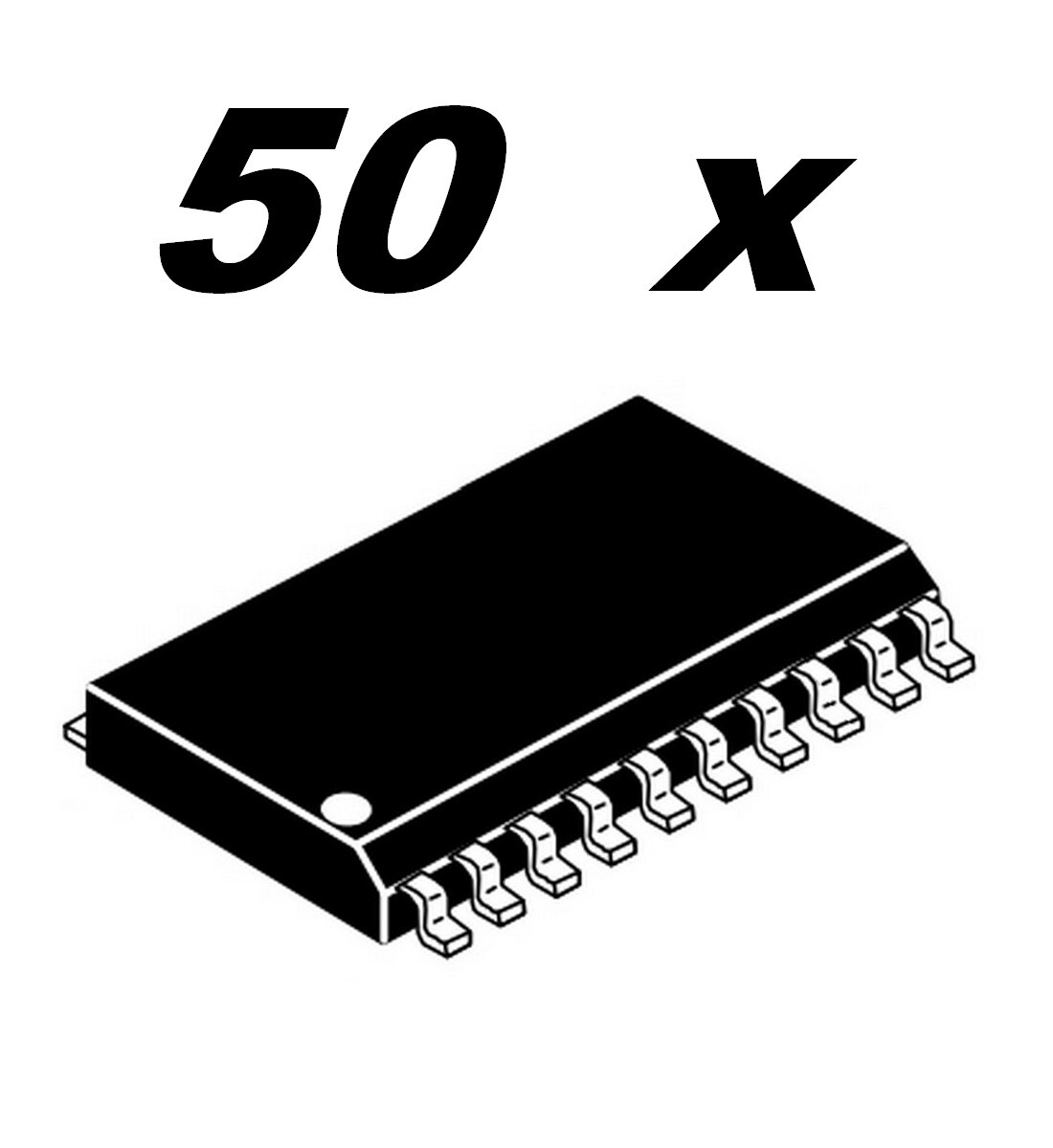 74HCT573A Bascule Octale CMS Registre Transparent Non-Inverseur SOIC-20 Composant Électronique