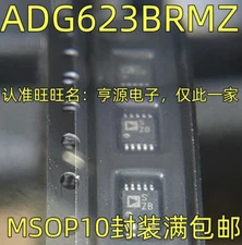 ADG623BRMZ Screen Printed SZB Analog Mixed Signal Chip MSOP-10 Package #98HY