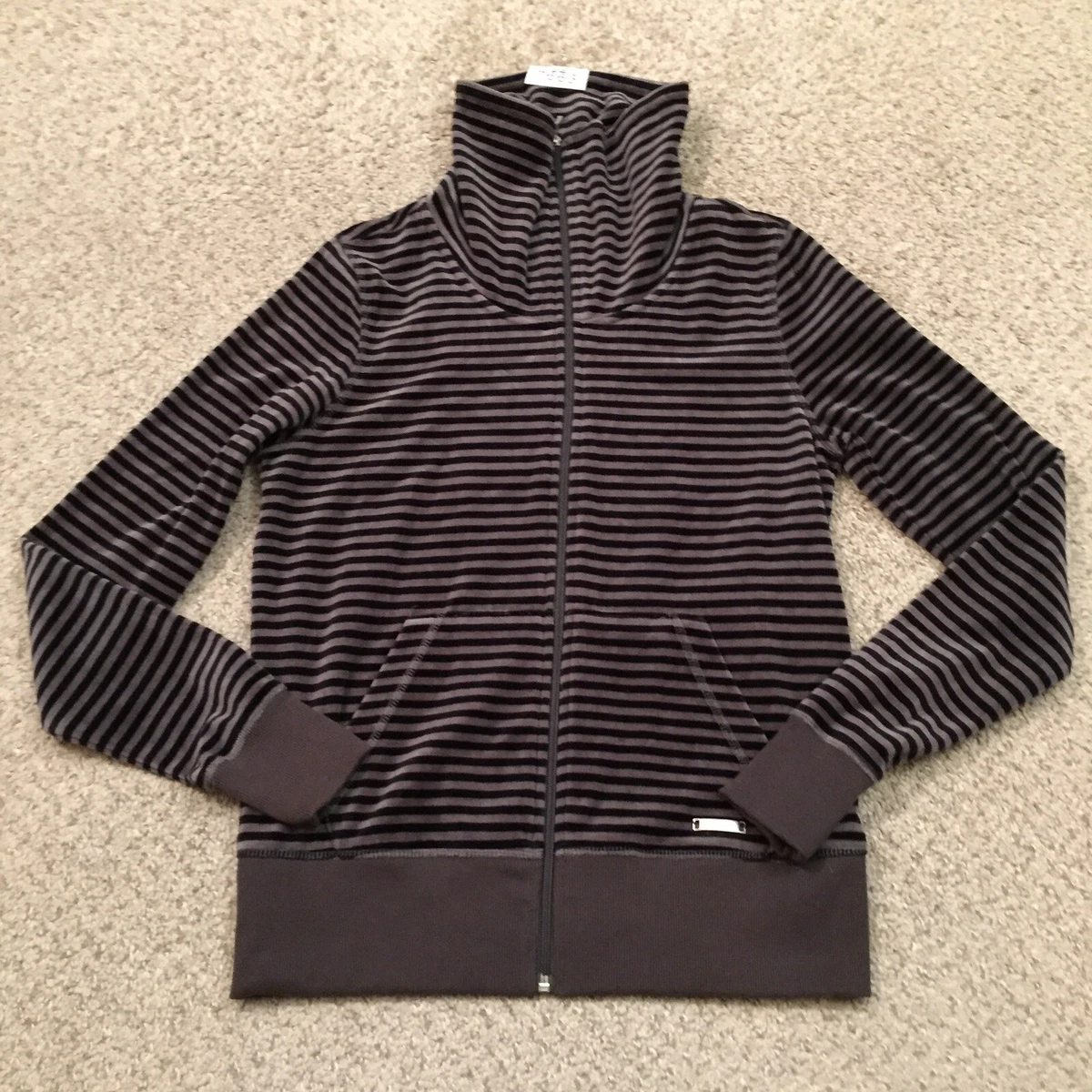 Calvin Klein Velour Striped Hoodies & Sweatshirts for Women for 