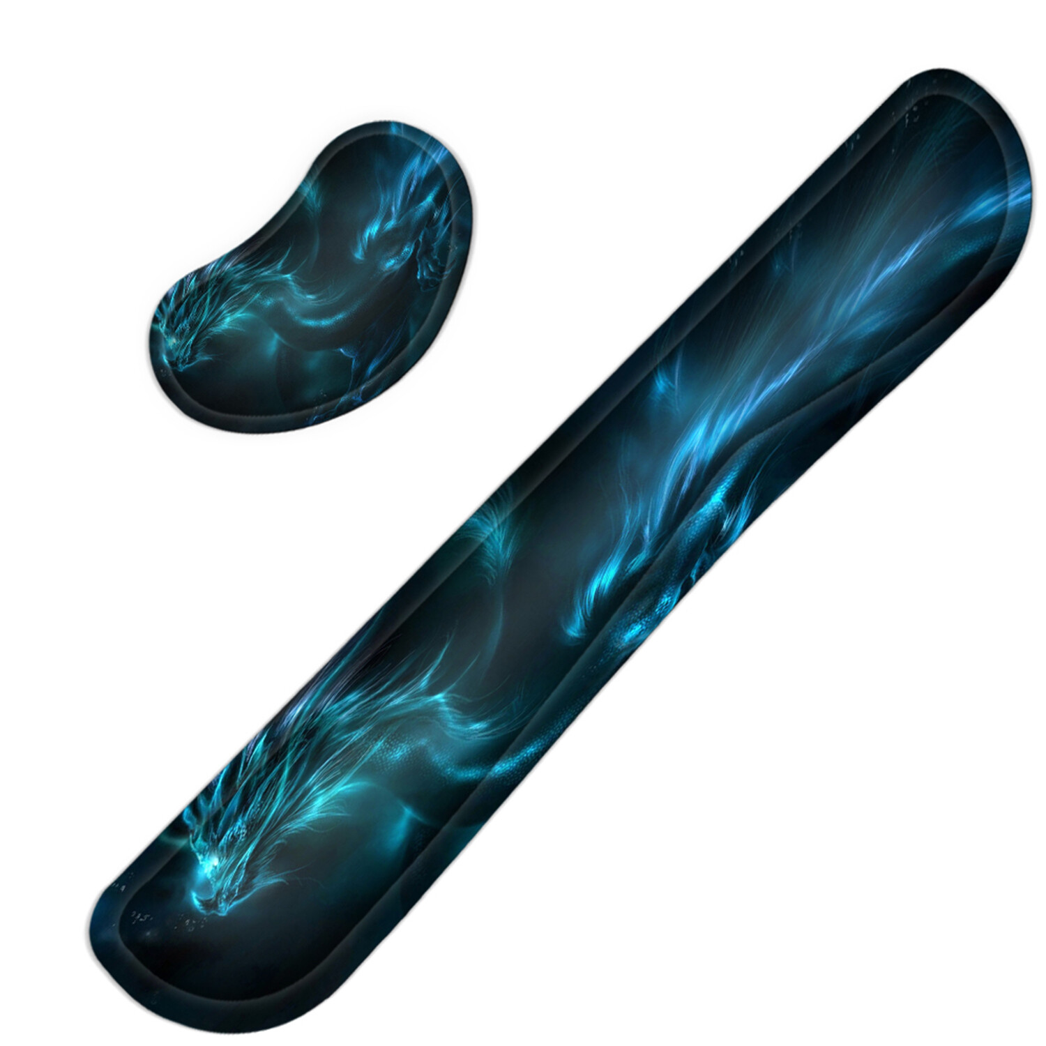 Gaming Keyboard Wrist Pad & Mouse Wrist Rest Cushion Support Combo Set - 2735