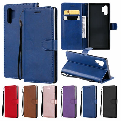 Magnetic Flip Wallet Leather Case For Samsung Galaxy S25 S24 S23 S22 S21 Note10